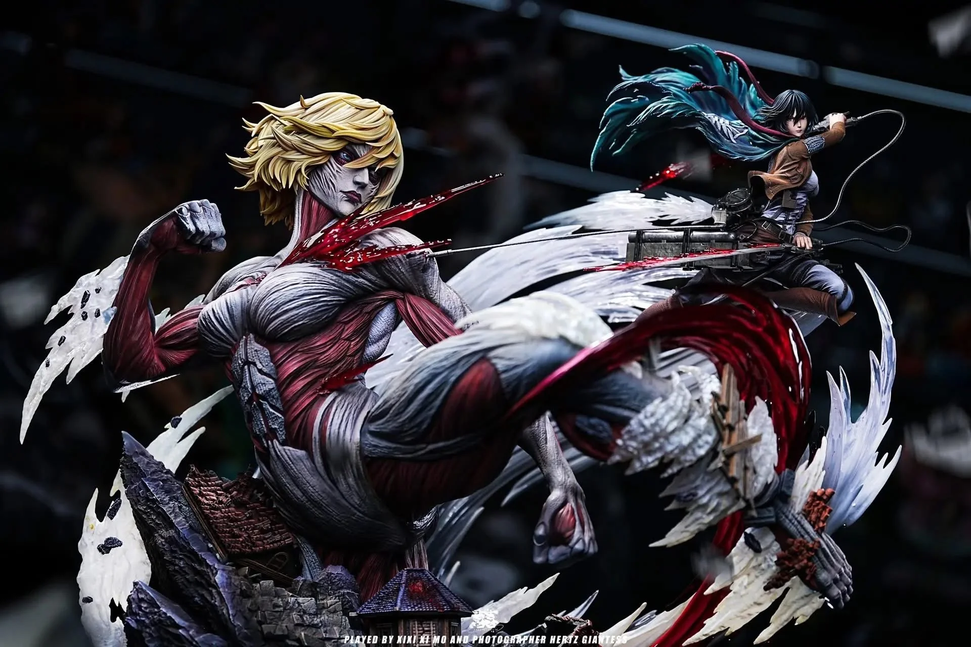 Hertz - Mikasa vs Female Titan - Image 7